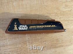 Vintage Star Wars Jawa Sandcrawler Original Remote! 1978