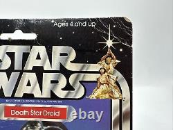 Vintage Star Wars Kenner 1979 Original Death Star Droid 21 Card Back New Sealed