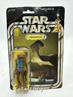 Vintage Star Wars Kenner 1979 Original Hammerhead 21 Card Back, with Star Case New