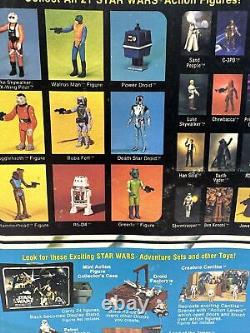 Vintage Star Wars Kenner 1979 Original Hammerhead 21 Card Back, with Star Case New