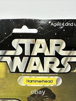 Vintage Star Wars Kenner 1979 Original Hammerhead 21 Card Back, with Star Case New