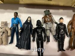 Vintage Star Wars Kenner 1983 C-3PO Action Figure Carrying Case with 12 Figures