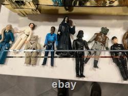 Vintage Star Wars Kenner 1983 C-3PO Action Figure Carrying Case with 12 Figures