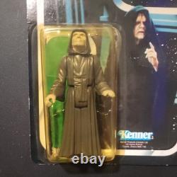 Vintage Star Wars Kenner 1984 ROTJ The Emperor 77 Back Bilingual UNPUNCHED MOC