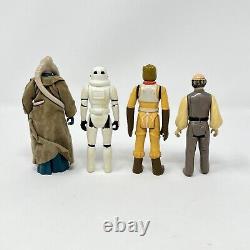 Vintage Star Wars Kenner Action Figures Lot 1977-1983 Ewok Yoda Stormtrooper
