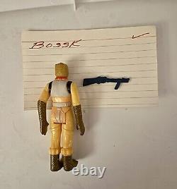 Vintage Star Wars Kenner Bossk Loose Figure Complete Near Mint