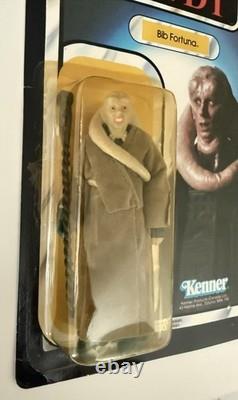 Vintage Star Wars Kenner CANADA ROTJ 77 Back Bib Fortuna MOC 1983 Sealed Figure