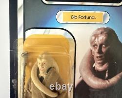 Vintage Star Wars Kenner CANADA ROTJ 77 Back Bib Fortuna MOC 1983 Sealed Figure