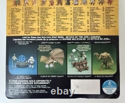 Vintage Star Wars Kenner CANADA ROTJ 77 Back Bib Fortuna MOC 1983 Sealed Figure