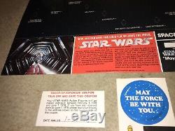 Vintage Star Wars Kenner Early Bird Display Showcase Certificate 1977 HTF VTG
