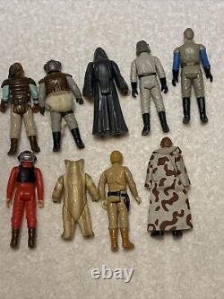 Vintage Star Wars Kenner Figure 1980-1983 Lot of 9 Mint Endor Han Solo