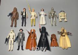 Vintage Star Wars Kenner First 12 Action Figures Read