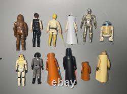 Vintage Star Wars Kenner First 12 Action Figures Read