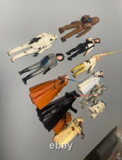 Vintage Star Wars Kenner First 12 Action Figures Read