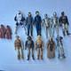 Vintage Star Wars Kenner Lot 13 Figures Hong Kong Jawa Luke Death Star Droid