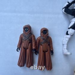 Vintage Star Wars Kenner Lot 13 Figures Hong Kong Jawa Luke Death Star Droid