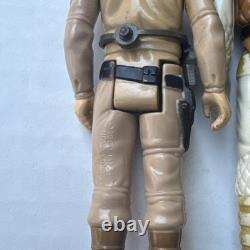 Vintage Star Wars Kenner Lot 13 Figures Hong Kong Jawa Luke Death Star Droid