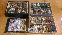 Vintage Star Wars Kenner Lot 25 Original Action Figures Case 1977 100% Complete