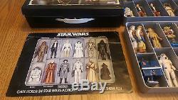 Vintage Star Wars Kenner Lot 25 Original Action Figures Case 1977 100% Complete