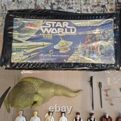 Vintage Star Wars Kenner Lot 55 Figures Accessories Darth Vader Storage Case