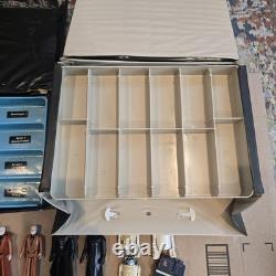 Vintage Star Wars Kenner Lot 55 Figures Accessories Darth Vader Storage Case