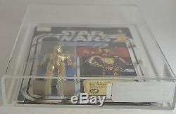 Vintage Star Wars Kenner Takara See-Threepio C3PO 12 Back-B AFA85 (80/85/85)