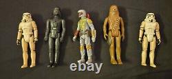 Vintage Star Wars Kenner Toy Collection of Ships & Action Figures