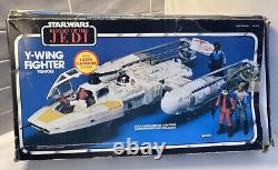 Vintage Star Wars Kenner Y-Wing Fighter Vehicle With Original Box! Must Have