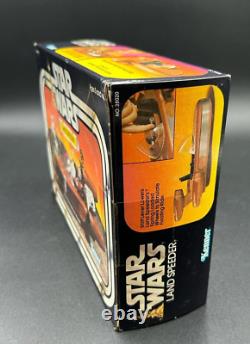 Vintage Star Wars LANDSPEEDER Complete 1st ISSUE Box Kenner 1979 SEALED MISB