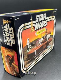 Vintage Star Wars LANDSPEEDER Complete 1st ISSUE Box Kenner 1979 SEALED MISB