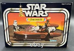 Vintage Star Wars LANDSPEEDER Complete 1st ISSUE Box Kenner 1979 SEALED MISB