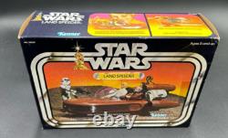 Vintage Star Wars LANDSPEEDER Complete 1st ISSUE Box Kenner 1979 SEALED MISB