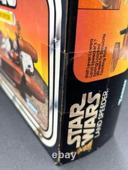 Vintage Star Wars LANDSPEEDER Complete 1st ISSUE Box Kenner 1979 SEALED MISB