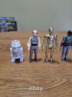 Vintage Star Wars LOT OF 11 Action Figures Original Kenner 1970s / 1980s