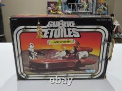 Vintage Star Wars Land Speeder Kenner With Box 1978 GDE box with insert
