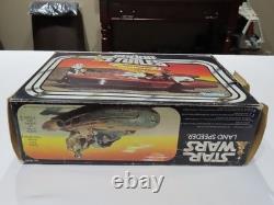 Vintage Star Wars Land Speeder Kenner With Box 1978 GDE box with insert