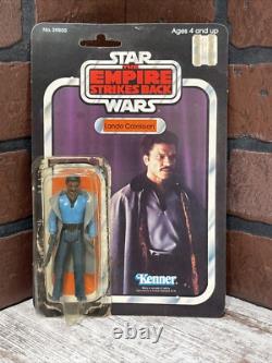 Vintage Star Wars Lando Calrissian MOC ESB 31B Cardback Original 1980 Kenner