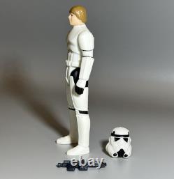 Vintage Star Wars Last 17 Luke Skywalker Stormtrooper Helmet & Blaster No Repo