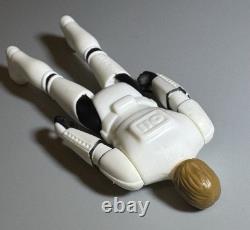 Vintage Star Wars Last 17 Luke Skywalker Stormtrooper Helmet & Blaster No Repo