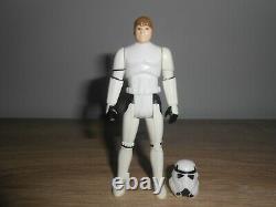 Vintage Star Wars Last 17 Luke Stormtrooper + Helmet Original Kenner 1984 Minty