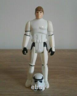 Vintage Star Wars Last 17 Luke Stormtrooper + Helmet Original Kenner 1984 Minty