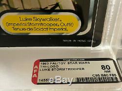 Vintage Star Wars Last 17 Trilogo Luke Stormtrooper Afa 80 (85/80/85) Moc Up