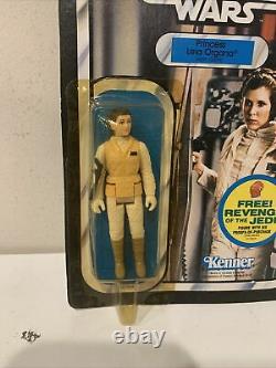 Vintage Star Wars Leia Hoth Outfit 48 BACK MOC Kenner Empire Strikes Back