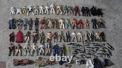 Vintage Star Wars Lot 56 different Action figures + 51 pieces ORIGINAL KENNER