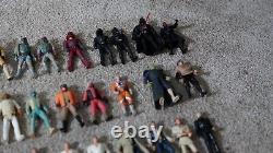 Vintage Star Wars Lot 56 different Action figures + 51 pieces ORIGINAL KENNER