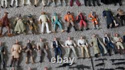 Vintage Star Wars Lot 56 different Action figures + 51 pieces ORIGINAL KENNER