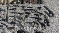 Vintage Star Wars Lot 56 different Action figures + 51 pieces ORIGINAL KENNER