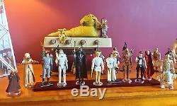 Vintage Star Wars Lot. Jabba/Wampa/First 12 & Boba Complete/Taiwan Leia & Vader