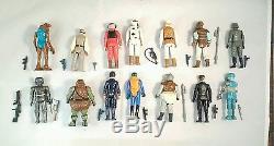 Vintage Star Wars Lot NM 50 Figures ALL 100% Original & Complete No Repros! Look