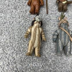 Vintage Star Wars Lot Of 6 Ewoks Some Complete & Original NO REPRO! Warok